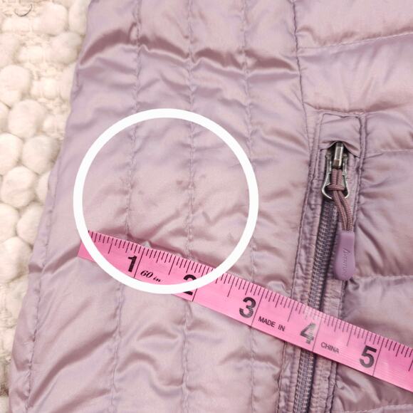 Aventure Ladies' Lightweight Down Jacket Mauve Pink Sz Medium - Picture 9 of 10